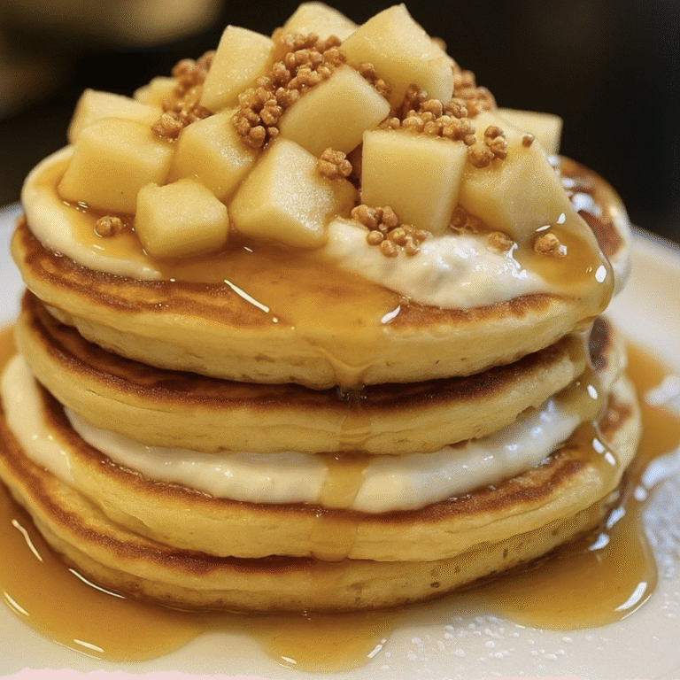 Tortitas de Manzana y Yogur: Receta Fácil, Saludable y Lista en 10 Minutos